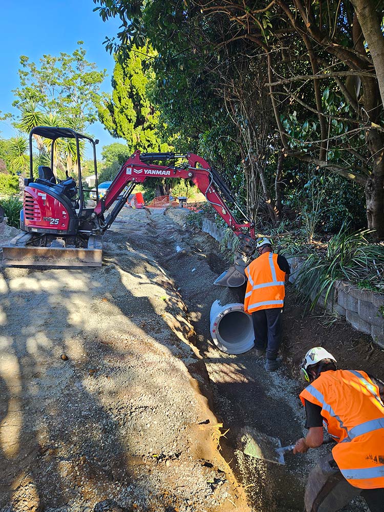 Experienced earthworks team Kerikeri